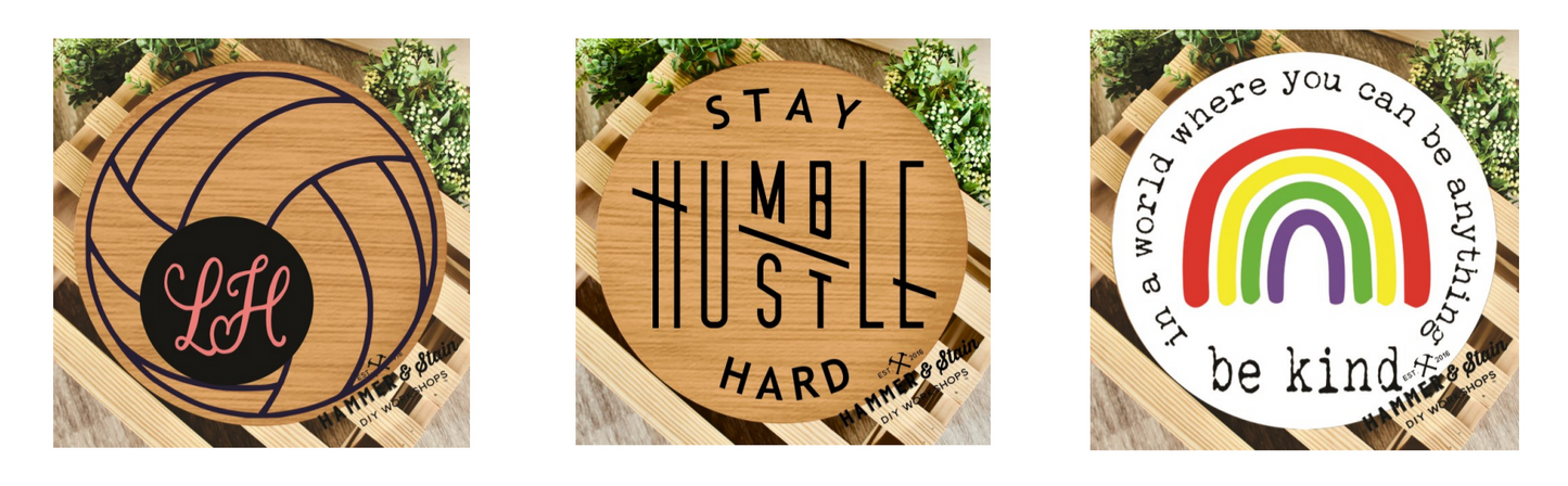 12” Round Sign