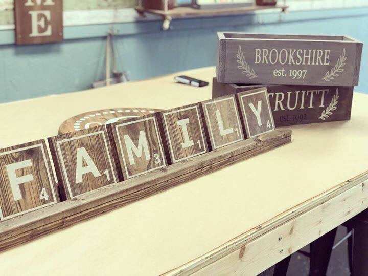 Scrabble Tile Workshop