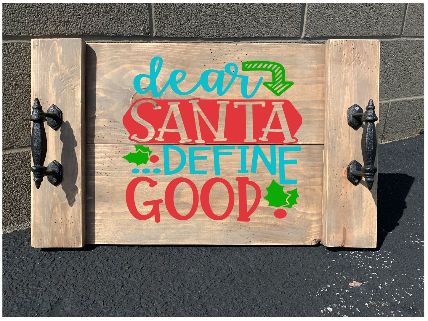 Farmhouse Tray Workshop - Holiday Designs