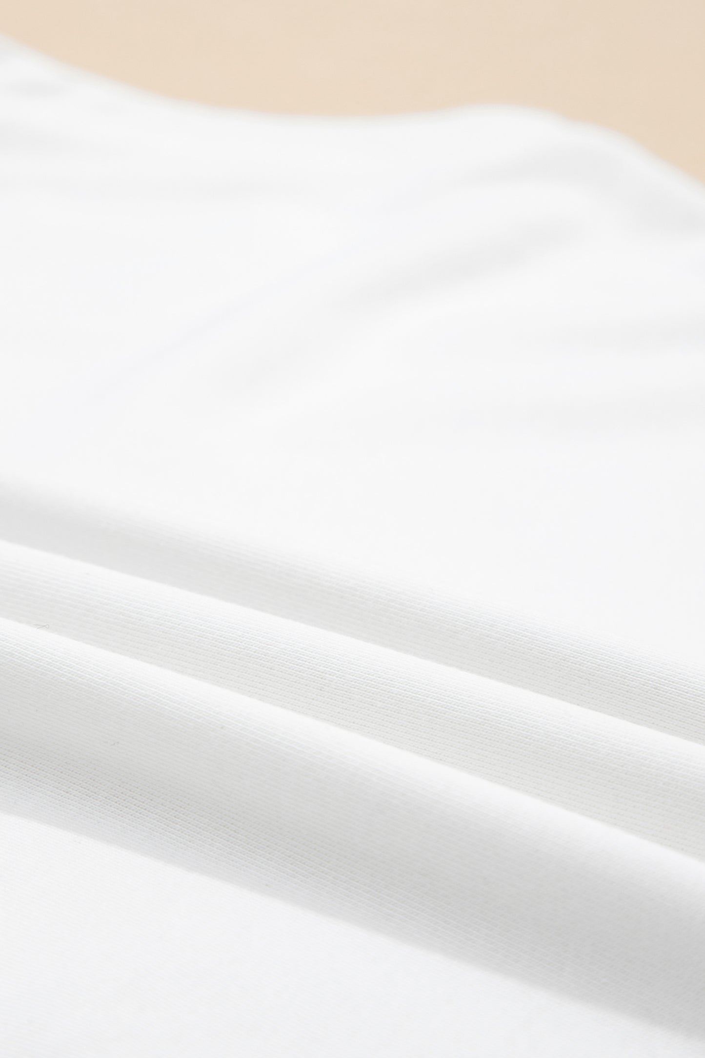 White Solid Color High Neck Cap Sleeve Loose Top