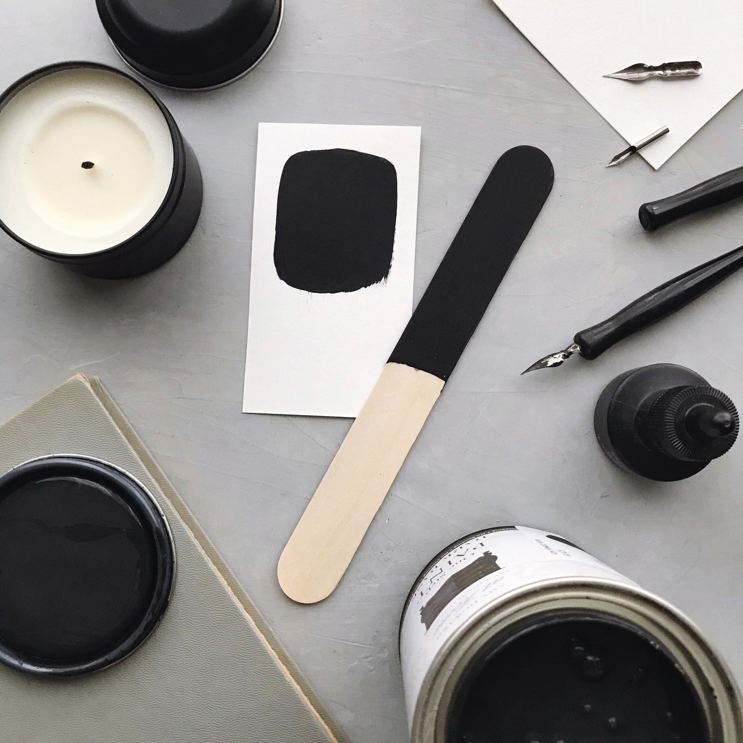 Miracle Paint - Black 4oz Sample