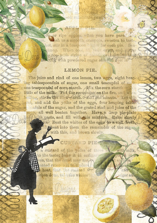 Country Lemon Pie (#B012)