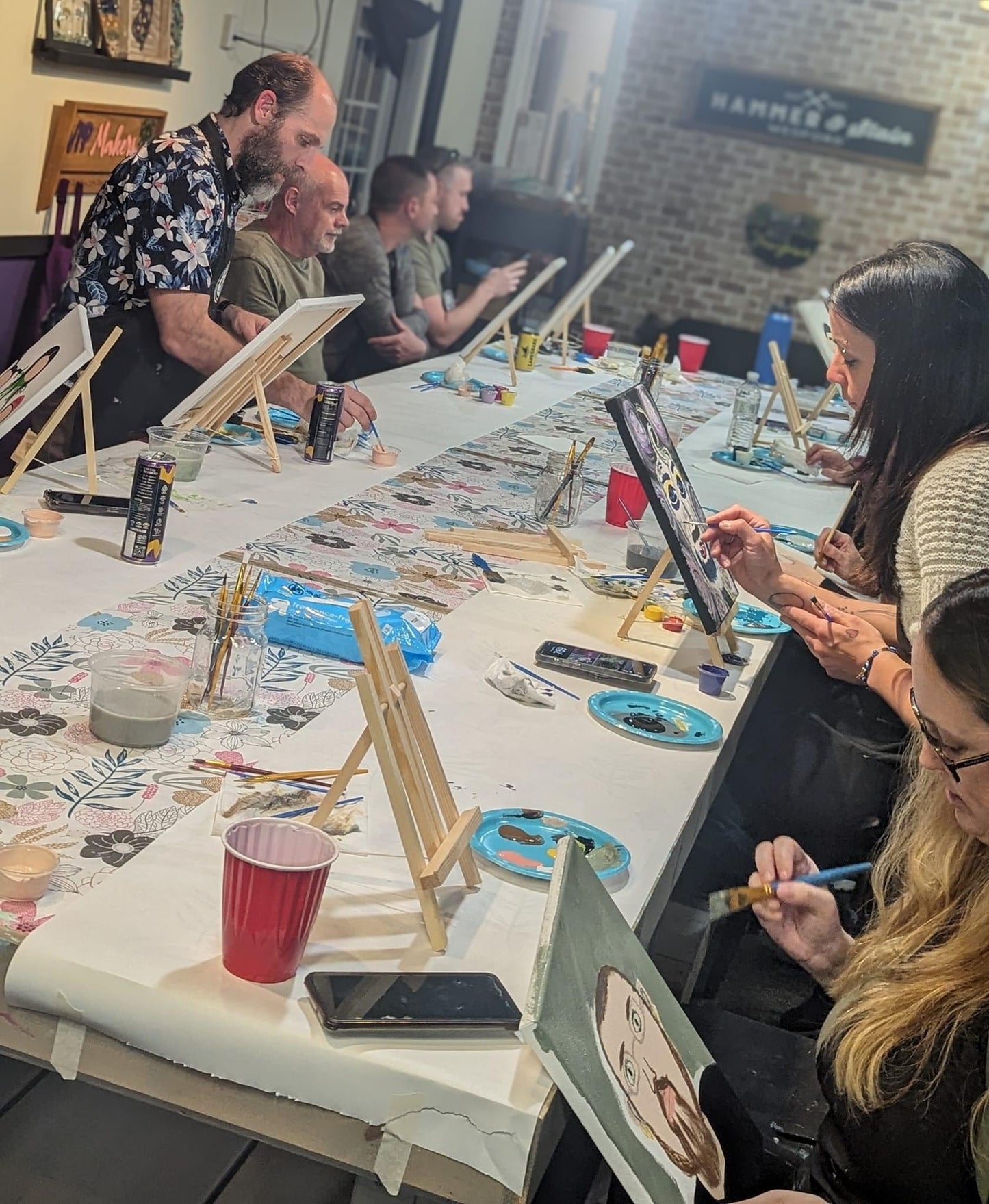 Paint Your Partner's Portrait