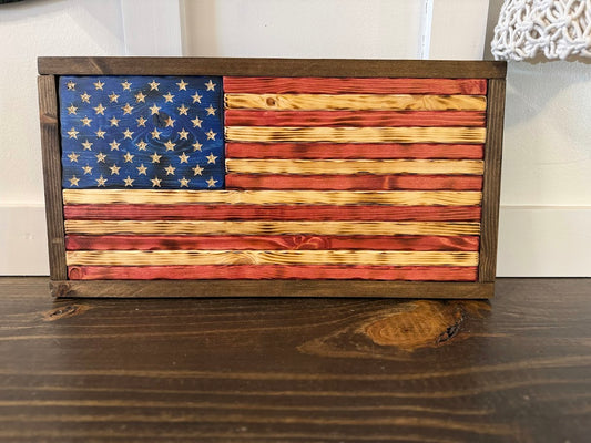 Framed American Flag