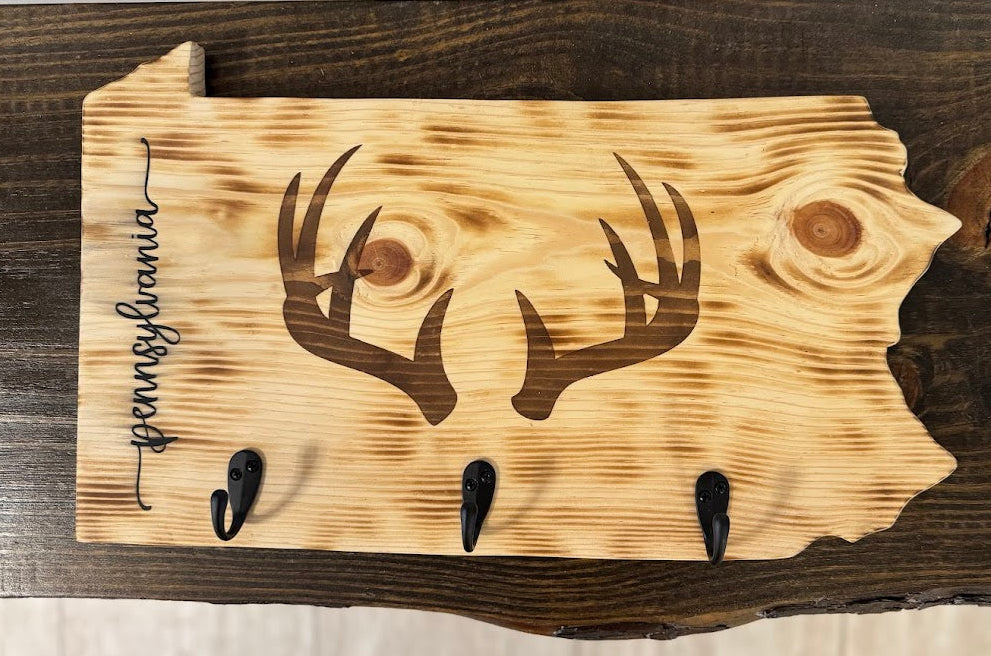 Pennsylvania Shaped Sign